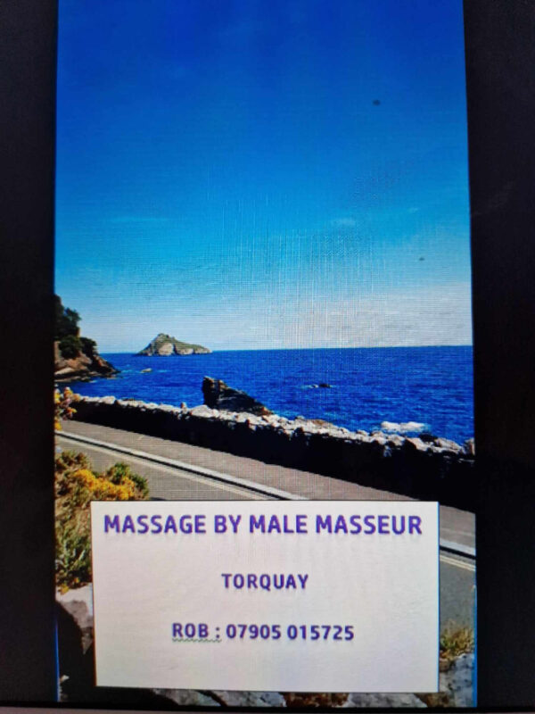 Full body massage by male masseur